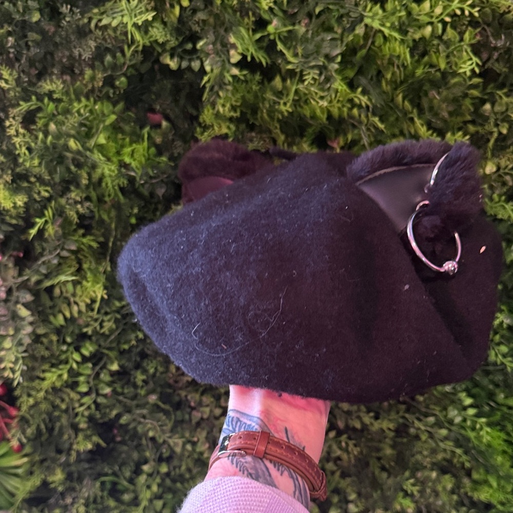 Pierced Kitty Ears Beret